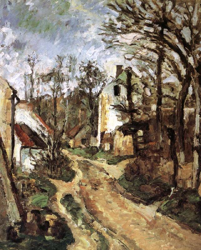 Paul Cezanne path oil painting image